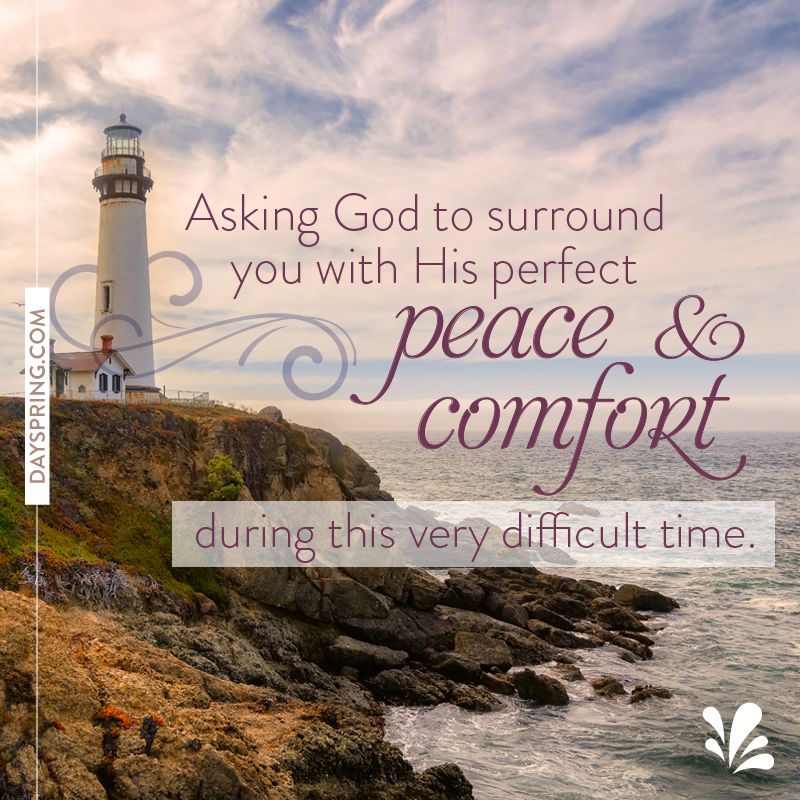 bible verses about peace and comfort